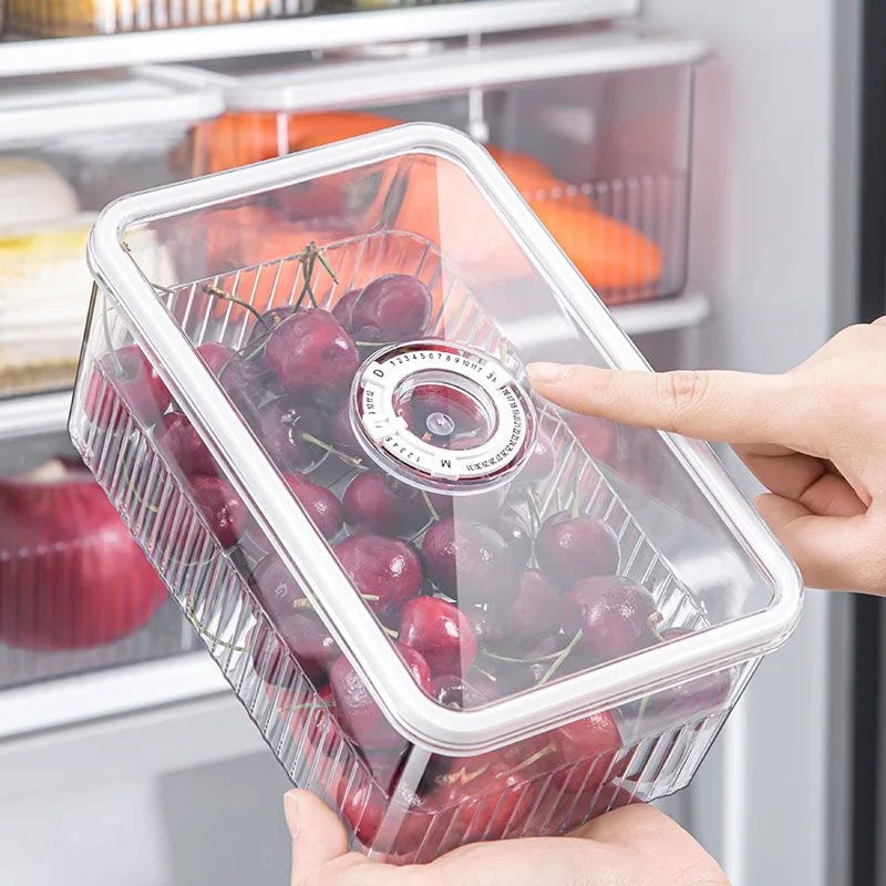 Refrigerator Storage Containers for Fresh Food Organization